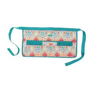 The Pioneer Woman  Multi Blue Folk Geo Gardening Apron OSFM NWT